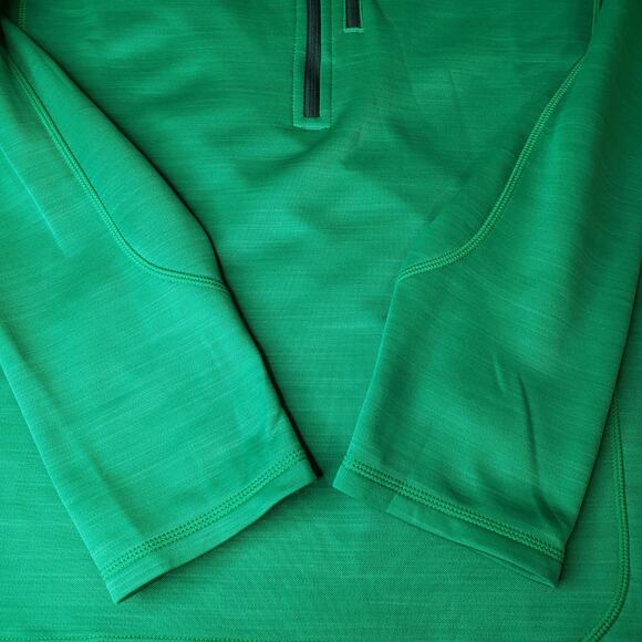 STIO Men's Size XL 1/2 Zip LS Pullover Micro Fleece Lined Green *Flaw* - Picture 6 of 14